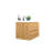 Ninel 29.38'' Single Bathroom Vanity with Plastic Top-990242090