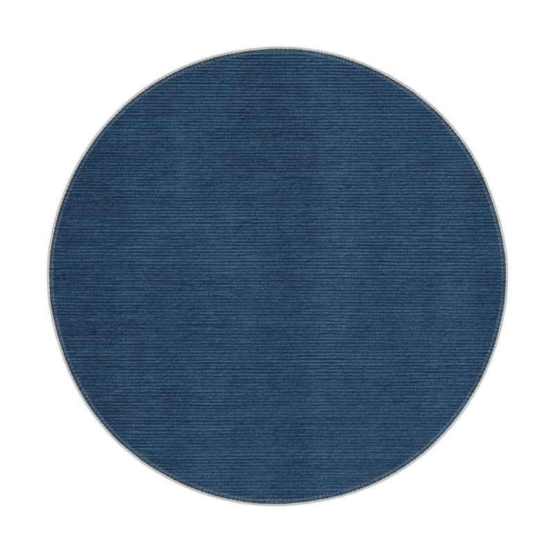 Solid Gray Indoor and Outdoor Area Rug, Rectangle 5' x 7'