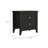 Nightstand, End Table, Side Table Two Shelves, Four Legs