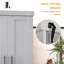 Armoire autoportante avec portes et tiroir HOMcom