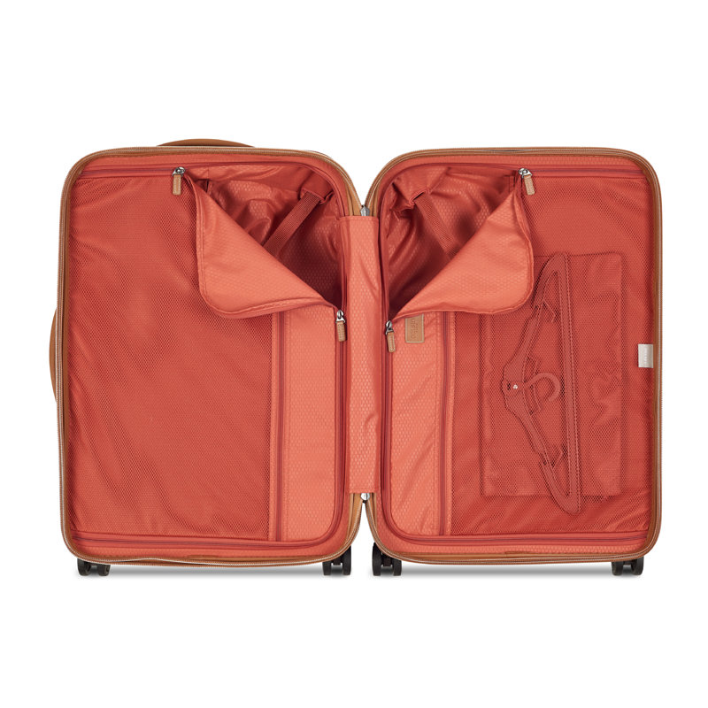 Valise Delsey Chatelet Air 2.0 24 po avec roulettes en chocolat, Brun