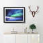 Aurora Borealis In Iceland - Single Picture Frame Painting on MDF-56627715-56627714