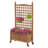Amandari Wood Planter Box with Trellis-340511486