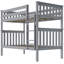 Lit superposé standard en bois massif Straton par Harriet Bee-538768644-538768699