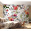 Murale florale pelez et collez - Bouquet coloré-683567370