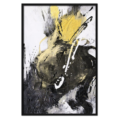 Abstraction - Wrapped Canvas Painting