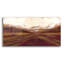  «Russet Ridge» par Haley Knighten, art mural en verre acrylique, 48 po x 24 po