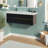 Vanities Modern Walnut Double Sink