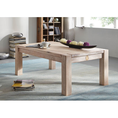 Solid Wood Four Leg Coffee Table