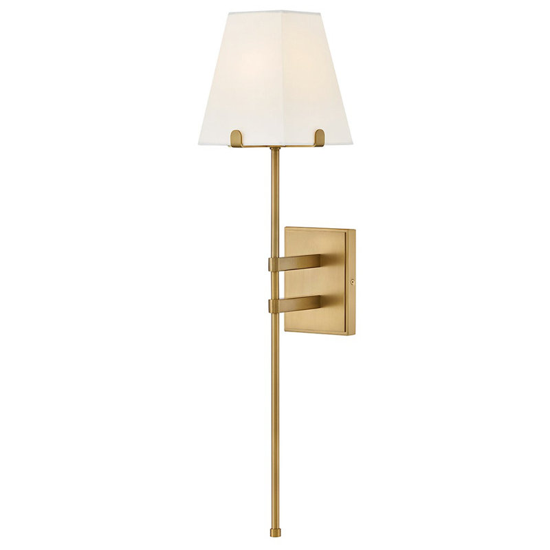 Hinkley Benton Sconce, Lacquered Brass