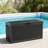 100 Gallon Rattan-style Lockable Deck Box, Water Resistant Resin-125042120