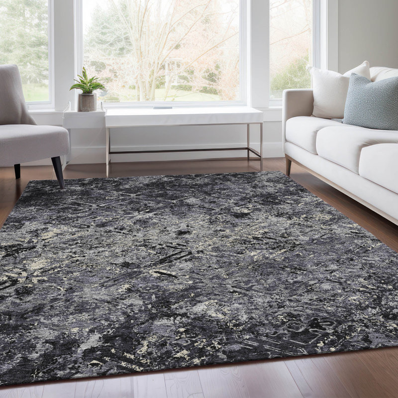  Mahaney Indoor/Outdoor Area Rug with Non-Slip Backing, Rectangle 8' x 10'