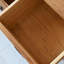 Console en bois d'orme massif