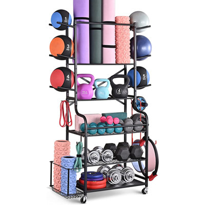 Support de rangement pour tapis roulant, tapis de yoga