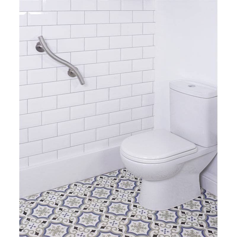 Defreese Grab Bar, 48cm W, Brushed Finish