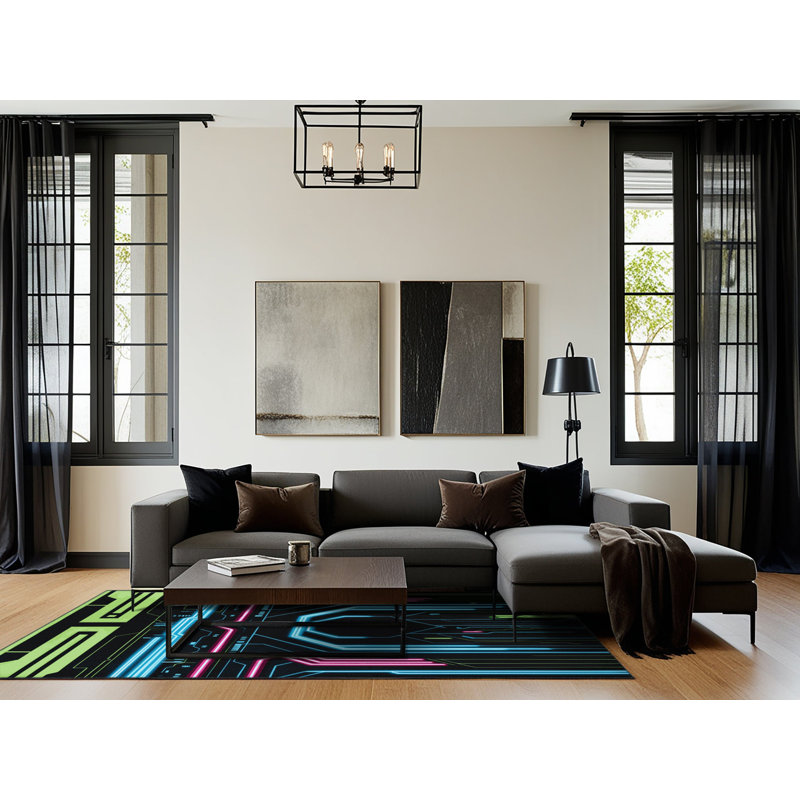 Lumina Horizon Rug, Rectangle 3' x 5'