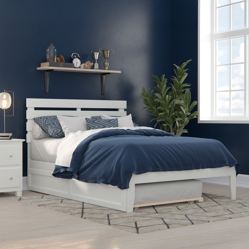 Jaqson Kids with Trundle, Full, White