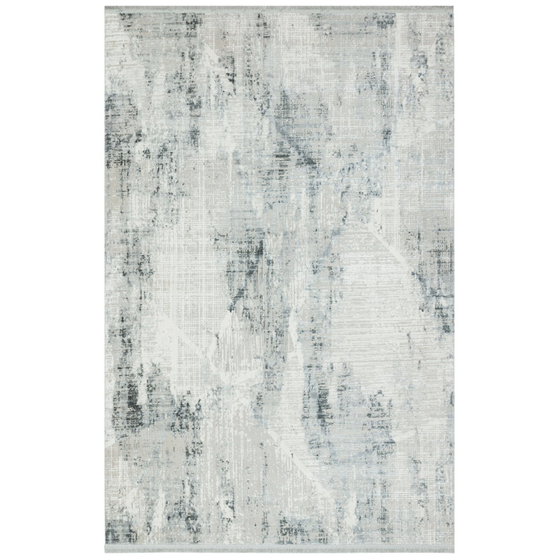 Rawn Rectangle Abstract Indoor / Outdoor Area Rug, Rectangle 160 x 230cm