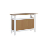 Berlin Gardens Regular Top With White Base Outdoor Bar