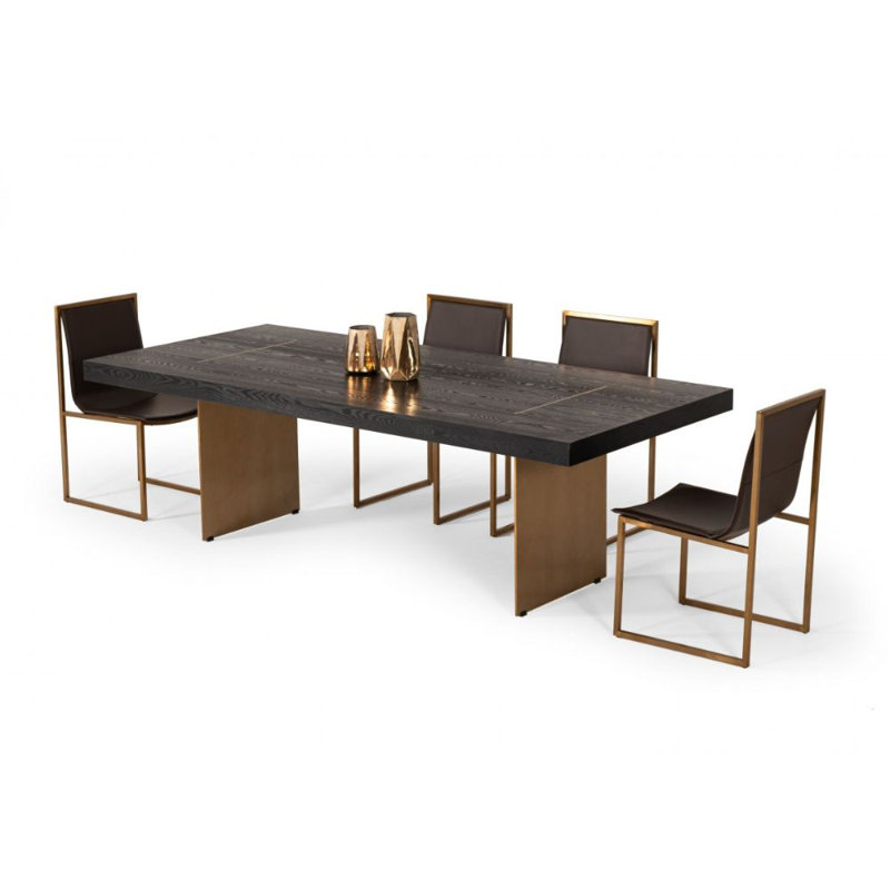 Krushap Metal Base Dining Table