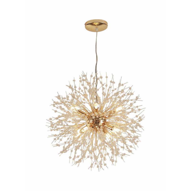 Lustre suspendu 12 lumières 22 "22"