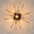 5-light Flush Mount Chandelier-372528558