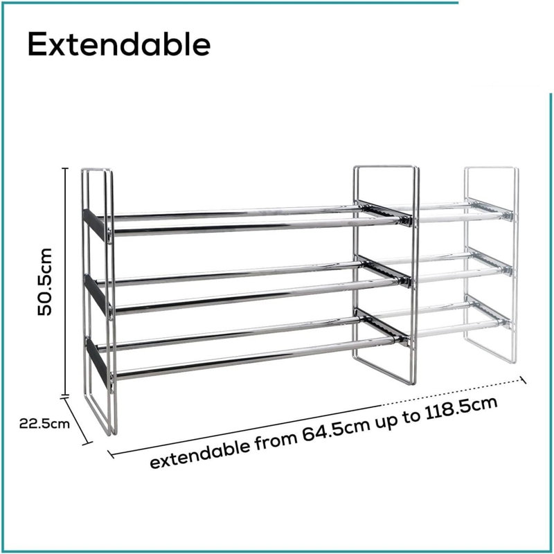 15 Pair Shoe Rack