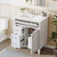 Meuble-lavabo moderne 30 po avec lavabo et rangement blanc-1102664918-1107276517
