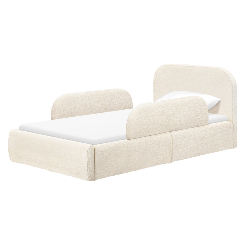 Nara Twin Bed, Twin, Performance Ivory Boucle