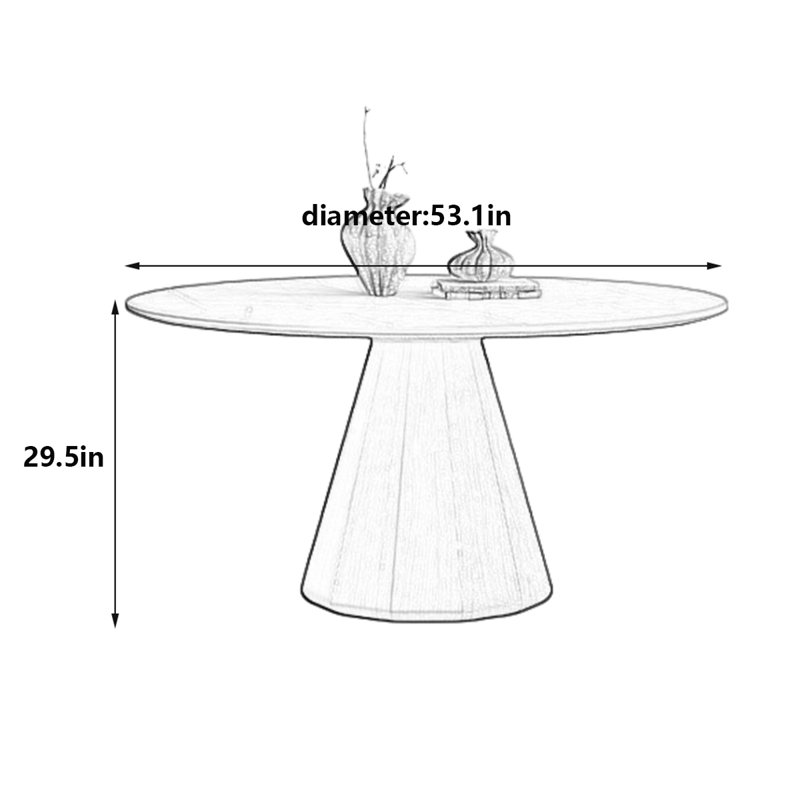 Koenraad, 29.5"H x 53.1"L x 53.1"W
