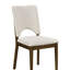 Ensemble de salle à manger extensible 5 pièces Contemporary - Revêtement beige clair avec rallonge