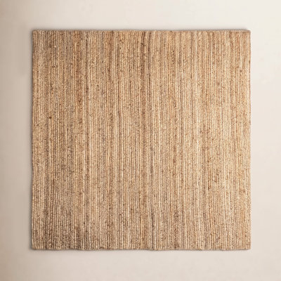 Natural Hand-Woven Jute Rug