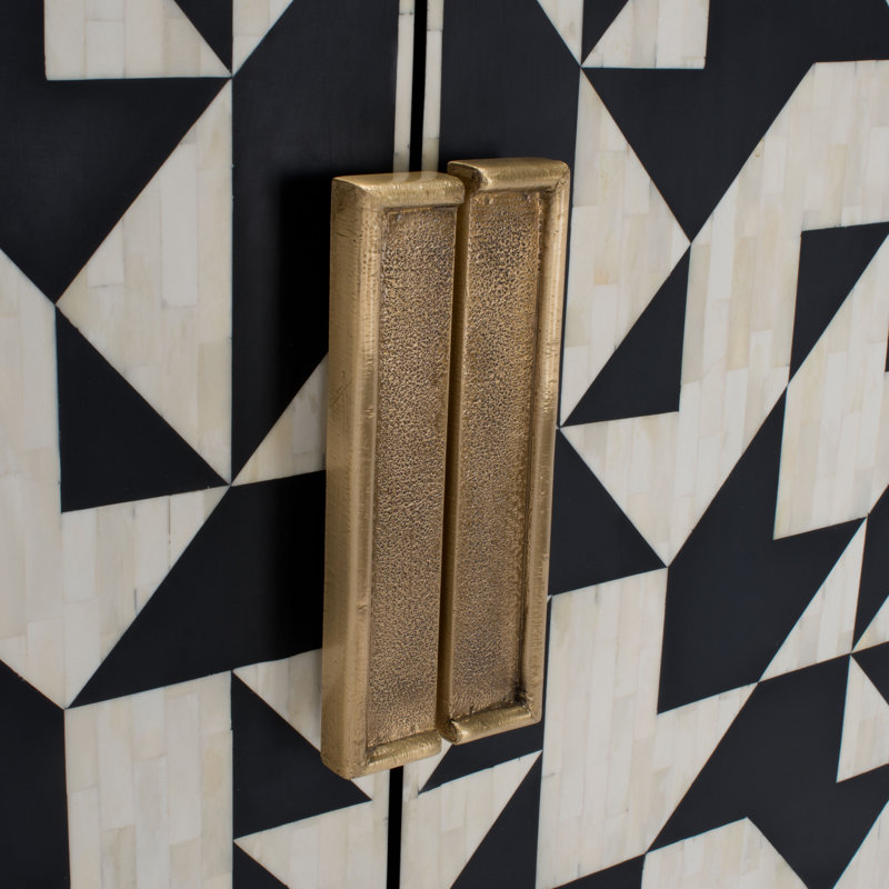 Solid Wood Bar Cabinet