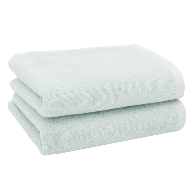 Débarbouillette en coton , Turquoise