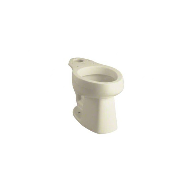 Windham 1.28 GPF Elongated Toilet Bowl Only, Biscuit