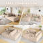 Canapé modulaire surdimensionné en velours côtelé avec méridienne profonde Adame Adame-768486094-768486093