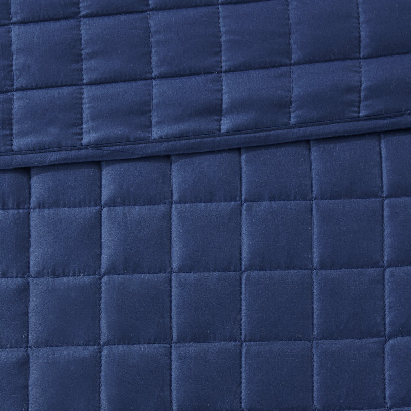 Ensembles de literie de qualité supérieure bleu marine, confort et style en polyester, polyvalence toute l'année
