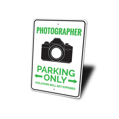 Photographe en aluminium