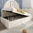 Velvet Upholstered Daybed Bed With Storage-1359987588