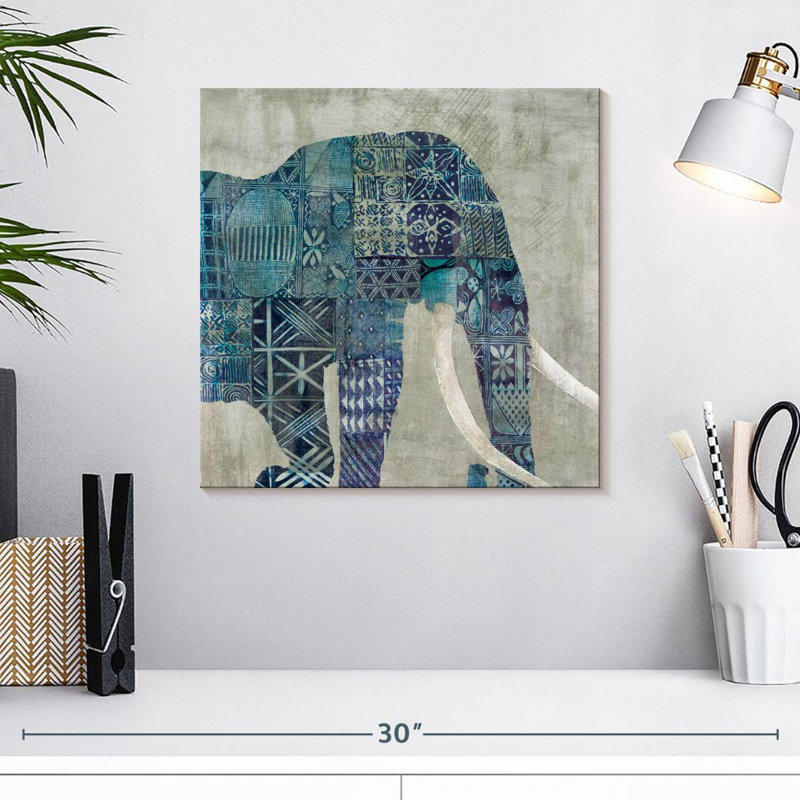 Botswana Patterns, 16" H x 16" W