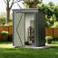 5 ft. x 3 ft. Metal Storage Shed with Lockable Door