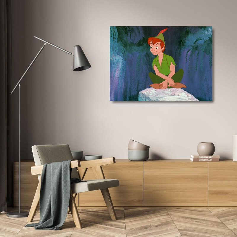 Le petit garçon qui ne grandira pas, H 17 po x l 24 po