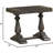 Transitional Wood End Table, Rectangle Side Table-2005023116