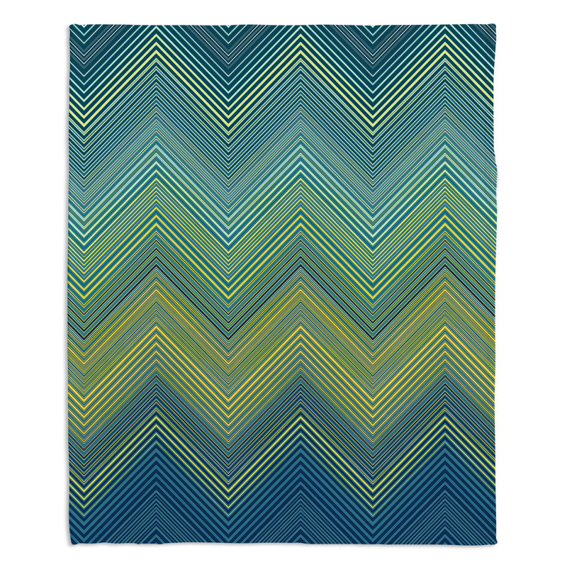 Hand Woven Throw Blanket, 68" x 80"