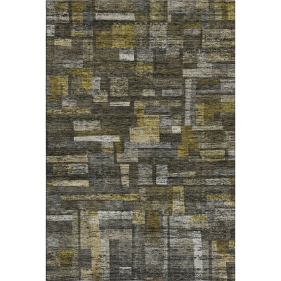 Premium Machine Washable Katelyn AMF1090 Stripes Rug