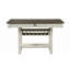 Ensemble de salle à manger à hauteur de comptoir 5 pièces de style classique-115299851-115299850