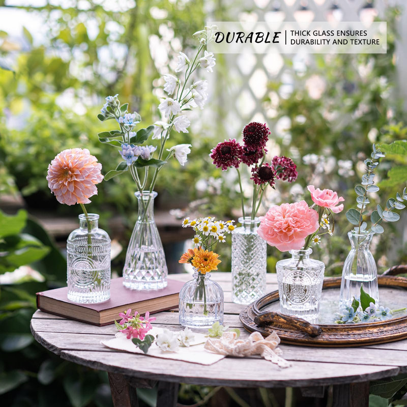 Ensemble de 12 vases Bud, Clair