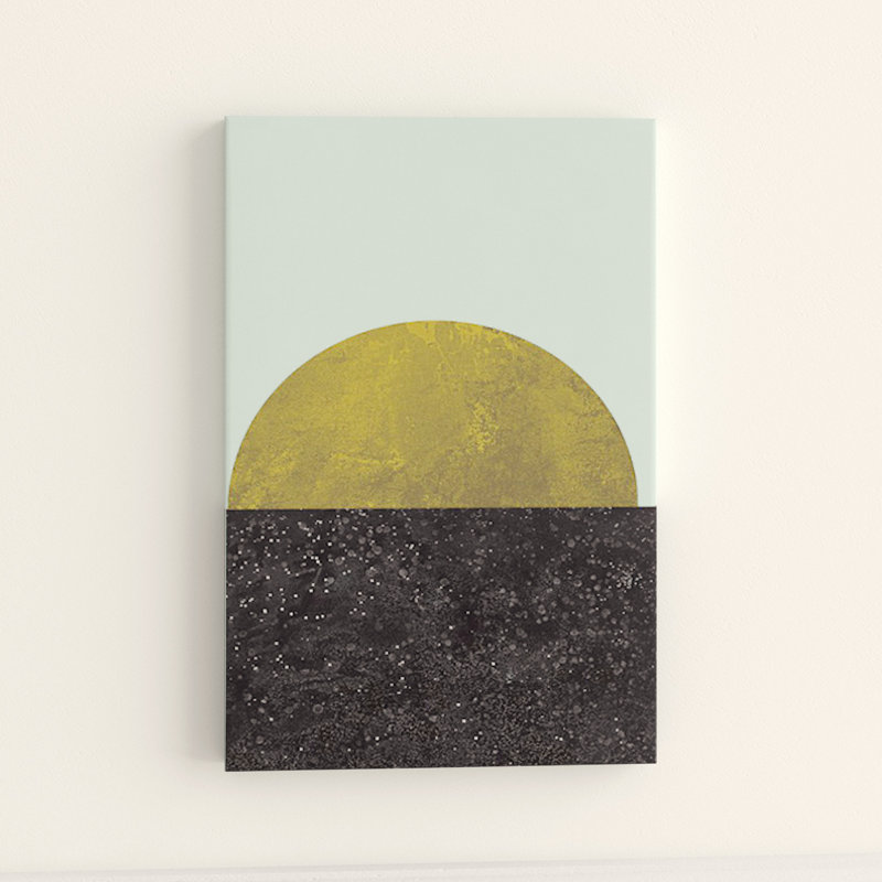 « last quarter », impression sur toile tendue, H 12 po x l 8 po x P 0,75 po, Toile