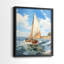 NAUTICAL Series CECXLV - Impression encadrée de qualité supérieure - Prêt à être accroché - Aucun clou requis-1893938041-1893938038