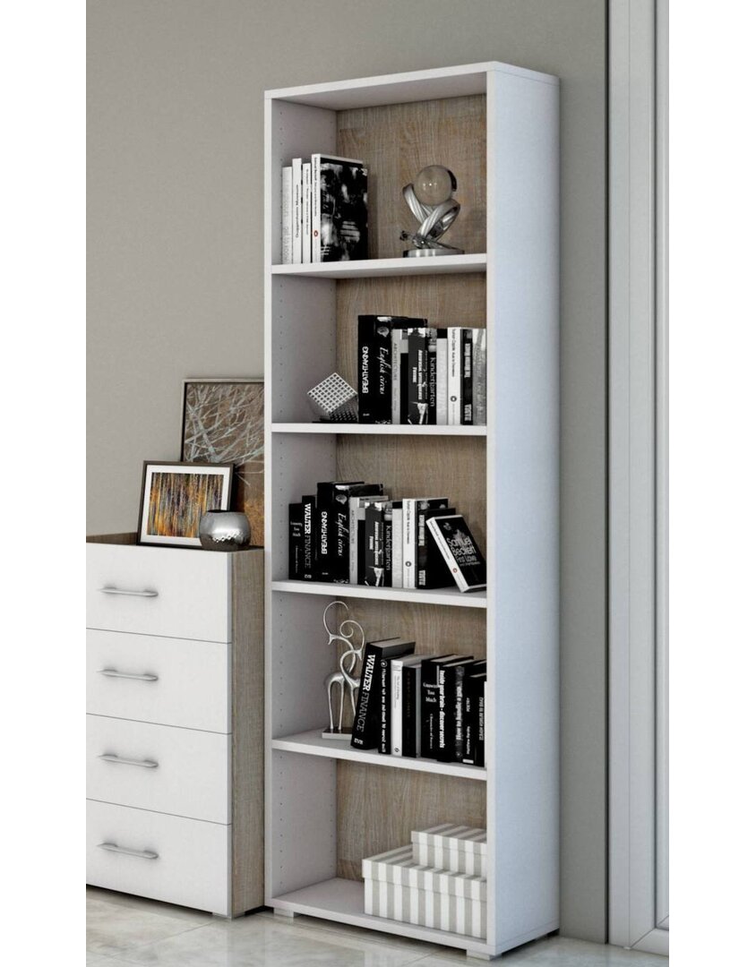 Standard-Bücherregal Gurtha 195 x 60 cm